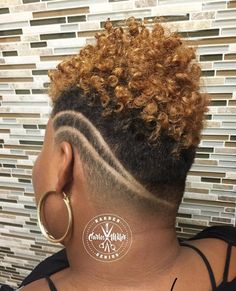 Tapered Hairstyles, Tapered Fade, Fierce Hairstyles, Blonde Twa, Female Haircuts, 2022 Hairstyles, Ladies Hairstyles, Short Fade Haircut, Short Natural Haircuts