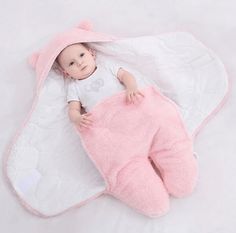 Proactive Baby Blanket-wrap™ - Proactive Baby Pink / 9M All Star Bebe, Baby Sleeping Blanket, Baby Wrap Blanket, Baby Slaapzakken, Boys And Girls Clothes, Cotton Baby Blankets, Baby Coat, Swaddle Wrap, Baby Protection