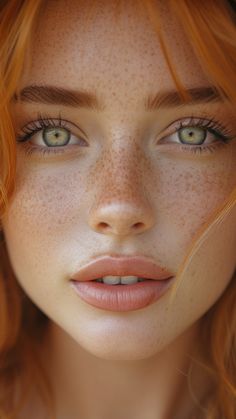 #prettyfreckles#freckles#redhead# Freckles Aesthetic, Natural Freckles, Red Hair Freckles, Beautiful Eyes Color, Beautiful Freckles, Pretty Redhead, Red Haired Beauty, Red Hair Woman, Beautiful Red Hair