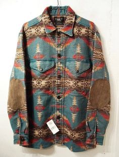 Japanese Americana, Aztec Shirt, Hippie Hoodie, Moda Hippie, Blanket Jacket, Workwear Vintage, Boho Men, Skateboarder, Outfit Casual