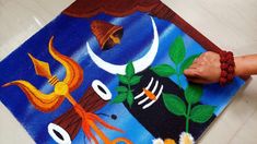 Shivratri Art & Crafts Activities for Kids Check more at https://www.kidsartncraft.com/shivratri-art-crafts-activities-for-kids/ Black Colour Rangoli Designs, Radhakrishna Rangoli Designs, Shivji Rangoli Designs, Artistic Rangoli Design, Rangoli For Mahashivratri, Rangoli Designs Shivling, Mahadev Rangoli Designs Easy, Rangoli Designs Shiva, Rangoli For Choti Diwali