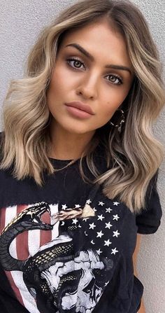 Best Hair Colour, Hair Colour Trends, Colour Trends, Hairstyle Inspiration, Lob Haircut, Penteado Cabelo Curto, Hair Color And Cut, Beauty Queen