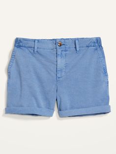 OGC shorts are the original chinos style you love revamped for now.  Slouchy, versatile, easy (hello, elasticized waist), they're dressier than sweats, relaxier than dress pants Elasticized high-rise waistband, with button closure and built-in belt l Summer Cotton Shorts With Rolled Hem, Stretch Mid-rise Cotton Bermuda Shorts, Summer Cotton Bermuda Shorts, Casual Mid-rise Cotton Shorts, Casual Mid-rise Shorts With Rolled Hem, Relaxed Fit Mid-rise Cotton Shorts, Cotton Stretch Shorts With 5-inch Inseam, Casual Cotton Bermuda Shorts With Rolled Hem, Casual Cotton Shorts With 5-inch Inseam