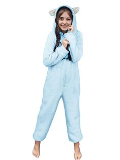 PRICES MAY VARY. Material: The girls jumpsuits is made of high-quality 90% polyester, 10% Nylon. Which is skin-friendly, super soft, comfortable, warm , without any harm to the kids skin. The plush is thick and tight and not easy to lint Design: This is a girl's jumpsuit made of comfortable and soft fabric. with a hooded design, plush kitty ears on hood, zipper at center front, zip up to the crotch for easy on and off, slash side seam pockets, relaxed fit, deeply loved by children Colors:The kid Birthday Jumpsuit, Overalls Fall, Baggy Overalls, Jumpsuit Winter, Baby Costumes Girl, Jumpsuit Fall, Winter Jumpsuit, Loose Jumpsuit, White Sky