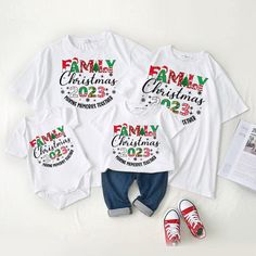 Family Christmas 2023 Making Memories Together Shirts,Custom Family Christmas Tshirt,Making Memories Christmas Family Shirt,Christmas Gifts Hello! HOW TO ORDER 1. Please, check and review all photos in our listing. 2. Select Your shirt size and shirt color from drop down menus. 3. Choose your quantity as much as you want. 4. And click ADD TO CART. If you want multiple items please go back to the listing and repeat the steps. Product Details -Shirt: We use 100% cotton shirts. * All shirts are unisex and we use our own brand. (Please check our size chart in our listing.) *Heather colored adult shirts use 52% cotton and 48% polyester. -For detailed sizing information and t-shirt color options, please see listing images. Our shirts are small molded. It may be small for your normal size. Please Family Matching Christmas Shirt With Letter Print, White Christmas Shirt With Letter Print, White Christmas Letter Print Shirt, Family Matching Christmas T-shirt With Letter Print, Christmas Letter Print Short Sleeve Tops, Festive Short Sleeve Shirt With Letter Print, New Year White Short Sleeve Tops, White Short Sleeve Top For New Year, Family Christmas Tshirt