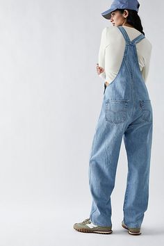 Western 90s Fashion, Utility Overalls With Patch Pockets, Utility Overalls With Patch Pockets And Bib Front, Utility Style Relaxed Fit Shortalls With Pockets, Relaxed Fit Utility Shortalls With Pockets, Utility Style Shortalls With Pockets And Relaxed Fit, Everyday Bib Front Overalls With Pockets, Everyday Dark Wash Overalls With Pockets, Vintage Jeans With Side Pockets For Spring