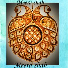 an ornate gold plate with the words merra sha on it