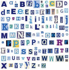 the alphabet is made up of letters and numbers