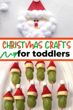 christmas crafts for toddlers are fun and easy to make, perfect for the holidays