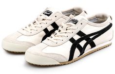 Onitsuka Tiger Mexico 66 Vintage 'Birch Black' 1183B391-200 Vintage Streetwear Sneakers With Leather Sole, Mexico 66 Onitsuka, Onitsuka Tigers, Everyday Sneakers, Tiger Shoes, Cool Sneakers, Cool Shoes, Tiger Mexico 66, Onitsuka Tiger Mexico 66