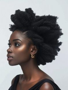 Discover the best natural hairstyles for Black women, from afros to locs, braids, and twist-outs. Embrace your unique beauty with versatile and stylish looks that celebrate your natural hair texture. Get inspired with our curated Pinterest board showcasing stunning styles and tips for every occasion. Natural Hair Twists Styles, Afro Hair Women, Unique Hairstyles For Black Women, Black Woman Natural Hair, Afro Black Women, Natural Hairstyles For Black Women, Natural Hair Haircuts, 2025 Style, African Natural Hairstyles