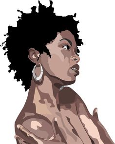 Lauryn Hill Art Painting, Lauren Hill Painting, Lauren Hill Drawing, Lauryn Hill Drawing, Lauryn Hill Painting, Lauryn Hill Art, Rap Ideas, Hill Illustration, Head Studies