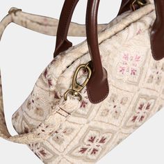 With a nod to the Victorian era, MCW’s freshly combines the classic and elegant design of the traditional carpet bag with a textural and tactile twist.The main body of the bags is made with thick chenille carpets. The handles and belts are genuine leather with heavy cotton canvas lining. Every bag comes with a detachable and adjustable shoulder strap (55 inches) made from the same chenille as the bag and fixed with high-quality bronze hookers on the two ends.The carpet hand bag size is perfect f Brown Tapestry Satchel With Adjustable Handle, Top Handle Tapestry Bag With Adjustable Strap, Everyday Tapestry Satchel With Double Handle, Everyday Tapestry Shoulder Bag With Detachable Strap, Tapestry Satchel With Adjustable Strap And Top Handle, Tapestry Shoulder Bag With Double Leather Handles, Tapestry Tote Satchel With Detachable Strap, Everyday Tapestry Satchel With Detachable Handle, Everyday Tapestry Satchel With Adjustable Strap