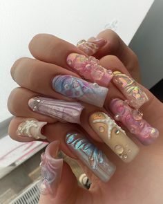 NAILMAMKA | 🐚 | Instagram Lexi Nails, Junk Nails, Punk Nails, Nails Now, Really Cute Nails, August 9, Minimalist Nails, Dream Nails, Fire Nails