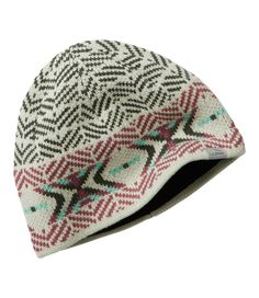 With fun patterns, great colors and warm construction, this attractive beanie matches our outerwear perfectly. Lining: 100% polyester lining. Body: 100% polylana polyester fiber. Handwash, dry flat. Lightweight design packs a lot of warmth. Imported. | Women's Boundless Beanie, Synthetic Fun Patterns, Women's Headwear, Winter Hats Beanie, Ll Bean, Cool Patterns, L L Bean, Amazing Women, Cold Weather, Women's Accessories