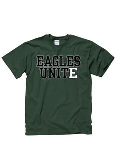 Show everyone you root for the Eagles with this Eastern Michigan Eagles Mens Green Slogan Short Sleeve T Shirt! Rally House has a great selection of new and exclusive Eastern Michigan Eagles t-shirts, hats, gifts and apparel, in-store and online. Cheap Jersey College T-shirt, Team-colored T-shirt With Text Print For Fans, Team-colored Sports T-shirt With Text Print, Team-colored T-shirt With Screen Print For Fans, Collegiate Short Sleeve Team-colored T-shirt, Team-colored Short Sleeve T-shirt With Logo, Team Spirit Crew Neck T-shirt For College, Team-colored Pre-shrunk Graphic Tee, Pre-shrunk Team-colored Graphic T-shirt