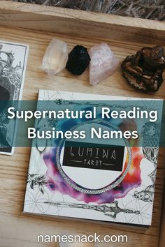 Find spiritual and mystical names for your supernatural reading business.