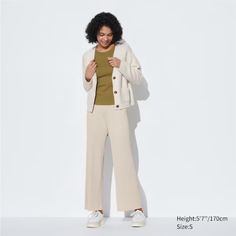 Pleated Straight Pants Nwt Color: 30 Natural Size: Xxl // Waist 34-35inch Stretchy With Adjustable Tie Inside Casual Neutral Wide Leg Pants For Day Out, Khaki Ankle-length Wide Leg Pants For Fall, Fall Khaki Wide Leg Ankle-length Pants, Casual Beige Pants For Fall, Casual Beige Fall Pants, Cream Pants For Fall Day Out, Beige Ankle-length Pants For Fall, Versatile Beige Pants For Fall, Beige Pants For Fall Day Out