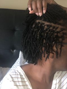 Sister Locks Hairstyles, Flat Twist Hairstyles, Natural Twists, Hair Puff, How To Grow Natural Hair, Hair Patterns, Natural Hair Twists, Short Locs Hairstyles