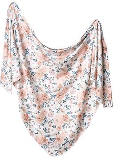 a woman's top with floral print on it