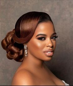 Braut Make-up, Athletic Hairstyles, Short Black Hairstyles, Wedding Hairstyles Updo, Wedding Updo, Bridal Hair And Makeup