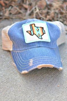 Judith March Southwest Texas Patch Cap Texas