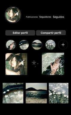 an iphone screen with multiple pictures on it