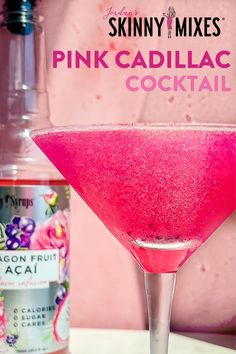 Dragon Fruit Margarita, Dragon Fruit Tequila Drink, Dragon Fruit Alcoholic Drink, Dragon Fruit Mocktail Recipe, Dragon Fruit Cocktail Vodka, Flavored Water Drinks, Acai Fruit, Pink Cadillac