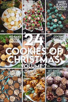 A short while ago, I shared the last recipe in volume seven, so today, as in previous years, I’m publishing the complete countdown in this one post which makes it easy for you to find all of the recipes from this volume on one page! Just in case you missed any, let’s revisit all of the recipes included in Lord Byron’s 24 Cookies of Christmas – Volume 7! #roundup #cookies #advent #christmas #baking