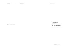 a white background with the words design portfolio