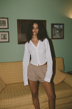 The Lyla Shirt is a long sleeve shirt, featuring a collared neckline and button down front closure. With Jéan, Swim Shop, Swim Accessories, New Arrival Dress, Shirt White, Best Sellers, Long Sleeve Shirt, Dresses For Sale, Sleeve Shirt