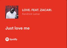 the cover art for love, feat zacarri's album livin'lovely