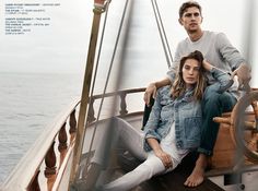 Mathias Lauridsen, Lachlan Bailey, Boat Marina, Daria Werbowy, Caroline Vreeland, Men's Denim Style, Ad Campaigns, Mens Loungewear