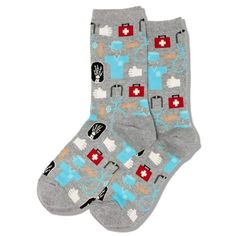 Medical Socks, Travel Socks, Womens Knee High Socks, Corgi Butts, Art Socks, Medical Design, Ankle Socks Women