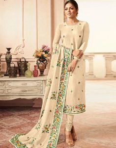 Cream Chudidar style Suit Faux Georgette Salwar Kameez in Embroidery, Stone & Lace Work:Arabic Attire #frocksalwarsuit #onlinesuitsforwomens #frocksuitwithsalwar #kurtasalwar #onlinesuitshopping #salwars #whatisasalwarkameez #suitforladies #salwarkameezsale #suitdesigner #longsuitsforwomen #salwarkhameezpatterns #suitslady #salwarkameezpatern #salwarkamizpattern #buychuridarsuitonline #salwaarkameezpatterns #salwarkamizpatterns #womensuitsonline #salwarsuitsonline Pink Chanderi Long Sleeve Churidar, Pink Long Sleeve Chanderi Churidar, Pink Traditional Wear With Floral Embroidery And Long Sleeves, Multicolor Long Sleeve Anarkali Set With Mirror Work, Festive Churidar With Long Sleeves And Floral Embroidery, Navratri Long Sleeve Churidar With Mirror Work, Festive Churidar With Floral Embroidery And Long Sleeves, Festive Long Sleeve Churidar With Floral Embroidery, Navratri Churidar With Mirror Work And Long Sleeves