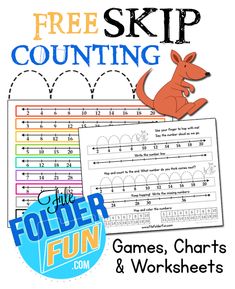 the free printable worksheet for kids to learn how to read and practice numbers