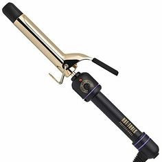 HOT TOOLS Professional 24K Gold Curling Iron/Wand for Long Lasting Curls, 1 Inch The most advanced professional styling tool ever. Patented Pulse Technology for fast heat-up. Maintains constant, even heat, from low to extra hot while you style. Includes 2 extra easy-to-replace springs. Fast and Free Shipping You're already purchasing the item. Why pay additional for shipping, especially slow shipping? We get your order shipped out within 1-business day and delivered to your doorstep as quickly a Hot Tools Curling Irons, Good Curling Irons, Barrel Curling Iron, Romantic Curls, Curling Hair With Wand, Long Lasting Curls, Leopard Shoes, Defined Curls, Hot Tools