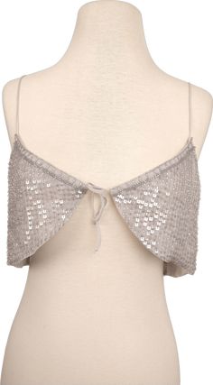 80’s Rare Deadstock Italian Designer Grey Beaded Halter Bra by Emporio Armani New with tags, Originally $378Size 42Measurements are taken flat and are approximate: Underarm: 18” Luxury Fitted Bra Friendly Halter Top, Chic Party Halter Top With Built-in Bra, Luxury Halter Top With Built-in Bra, 90s Halter Top, 80s Halter Top, Armani Shop, Halter Bra Top, Halter Bra, Summer Holiday Outfits