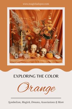 Infuse your practice with the vibrant energy of 🍊 Color Orange in 'Symbolism, Magick, Dreams, Associations & More.' Delve into its warmth, creativity, and social connections. 🌅✨ Ideal for sacral chakra work, creative spells, and understanding dreams, explore how orange can stimulate enthusiasm and foster connections. Embrace the dynamic and invigorating essence of orange to energize your spiritual path and relationships. 🔥🔮 Orange Symbolism, Karmic Justice, Color Correspondences, Color Magick, Candle Colors, Love Rituals, Get Ex Back, Break Up Spells, Understanding Dreams