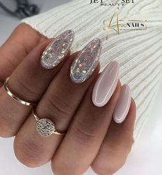 Princess Nails, Unghie Sfumate, Makeup Lifestyle, Snow Princess, Beach Nails, Classy Nails, Chrome Nails