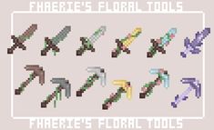 there are many different types of pixel style tools