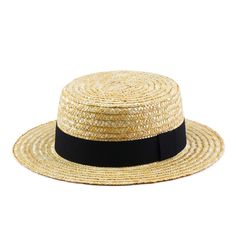 PRICES MAY VARY. Classic Boater Hat Look -- This Truly Iconic Boater Hat for Women Will Make The Perfect Addition To Your Summer Wardrobe!Provides You Sophistication And Lighthearted Funny.It Really Looks Best When Worn With A Summer Suit Or Light Colored Blazer And For A More Casual Look! Wide Brim Straw Hat -- 100% Natural Straw Fiber,Wide Brim Could Help Shade From Sun Rays.With its Lightweight Straw Construction And Casual Air,The Boater Hat for Men Became A Classic Summer Gentleman's Hat.Pa Roaring 20s Halloween, Mary Poppins Costume, Gentleman Hat, Straw Boater Hat, Gatsby Themed Party, Straw Boater, Flapper Costume, Wide Brim Straw Hat, Boater Hat