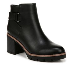 Get ready to embrace your boot era with the Maren lug heel bootie from Naturalizer. These water-repellent ankle booties feature a sleek, polished design and an easy side zip closure. Perfect for light rain, they come with Contour+ Comfort technology for a premium fit and all-day wear. From Naturalizer. Light Rain, Lug Sole, The Rain, Ankle Booties, Repellent, Water Repellent, Bootie, Snug Fit, Side Zip