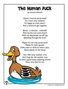 Duck Story, Spring Poem, Flag Drawing, Children's Stories, Kids Poems, Spring Kids