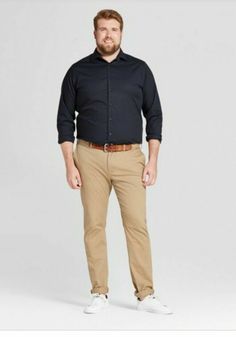 Mens Fashion Thick Guys, Business Mens Fashion, Male Business Casual, Plus Size Men Business Attire, Homecoming Attire Guys, Semi Formal Men Outfit Plus Size, Dressy Casual Wedding Attire Men, Mens Big And Tall Business Casual