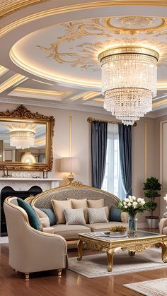 #homedecor #homedecoration #homedecoridea #homedecortips #homedecorinspo #homedecorative #homedecortions #homedecor4seasons #bedroom Classic Curtains French, Classic Furniture Salons, Classicism Interior, Studying Desk, French Style Sofa, Big Modern Houses, Mini Mansion, Den Room, Luxury Palace