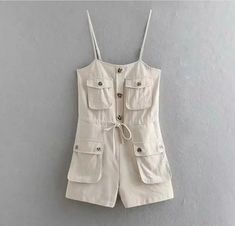 47983703720214|47983703752982|47983703785750 Trendy Beige Jumpsuits And Rompers For Summer, Trendy Beige Summer Jumpsuits And Rompers, Trendy Beige Summer Jumpsuit/romper, Summer Jumpsuits And Rompers With Spaghetti Straps And Pockets, Summer Jumpsuits With Spaghetti Straps And Pockets, Trendy Summer Overalls With Buttons, Trendy Summer Overalls, Trendy Summer Jumpsuits And Rompers With Buttons, Chic Summer Overalls With Buttons