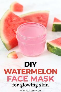 Dull Skin Remedies, Face Mask Video, Skincare Homemade, Mask Video, Watermelon Jelly, Beauty Retail