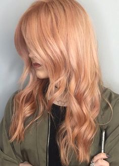 Rose Gold Hair Color Ideas, Gold Hair Color Ideas