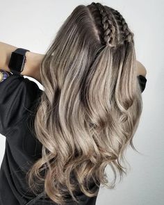 Hairstyles Kenya, Hairstyles With Curled Hair, Top Braid, Fishtail Braid, Cool Braid Hairstyles, Peinados Fáciles Para Cabello Corto, Braid Hairstyles